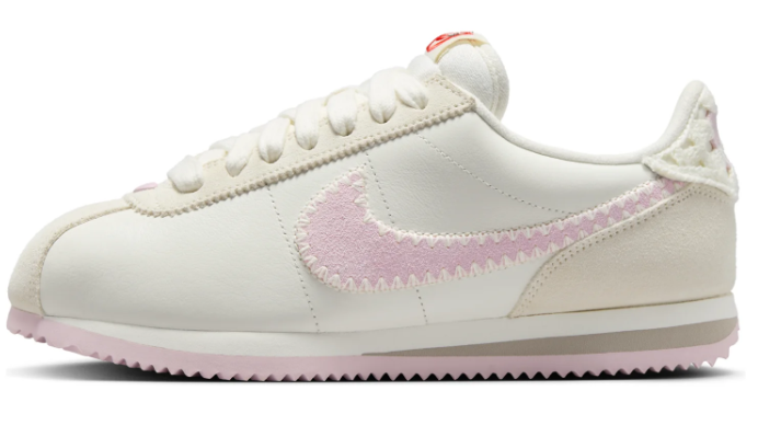 Nike Cortez WMNS 'Valentine's Day 2025' Sail Pink Foam | HV6012-161