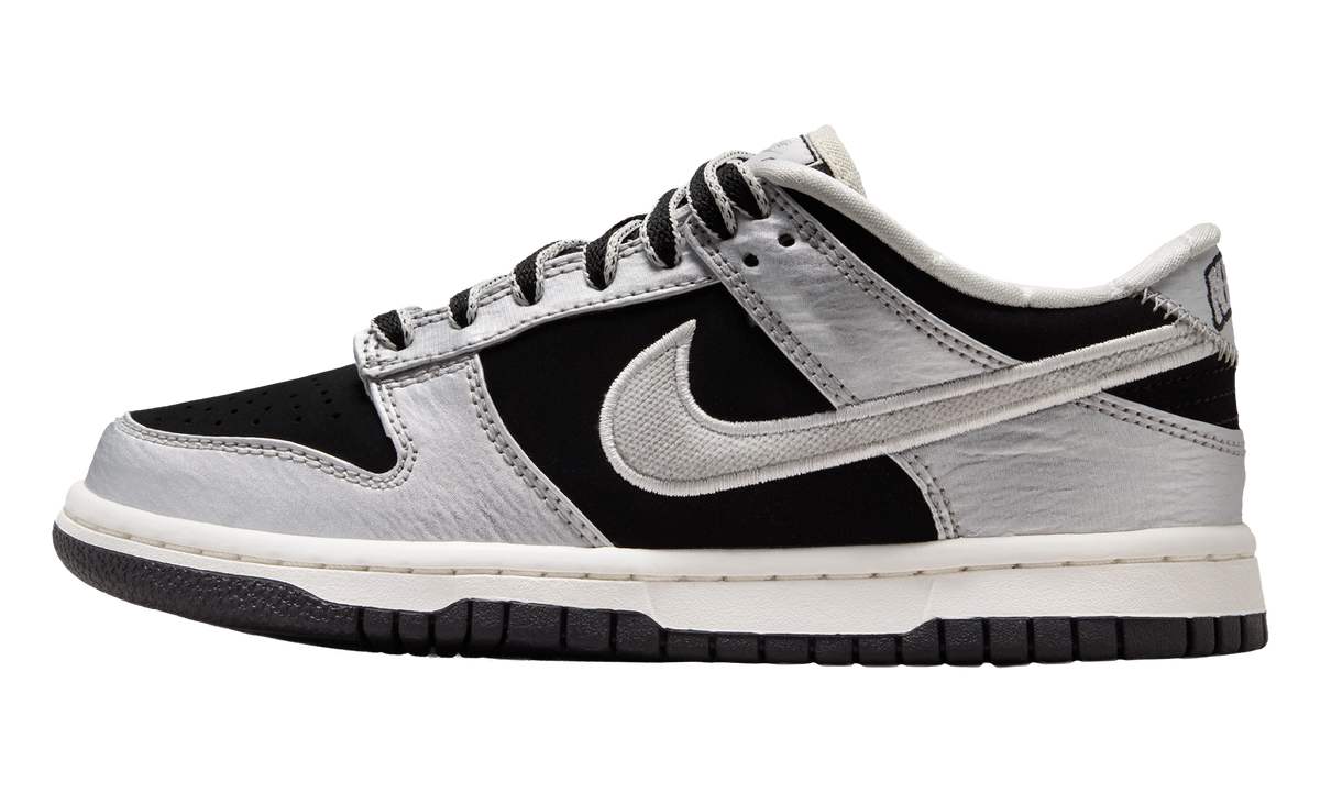 Dunk Low LV8 GS "Metallic Silver Black Sail" IV5971 001
