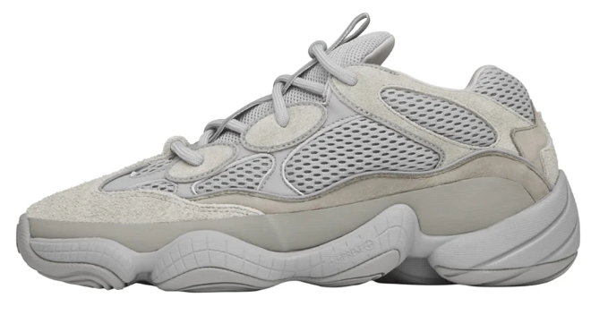 Adidas Yeezy 500 – 'Utility Grey' Lace-Up Sneaker