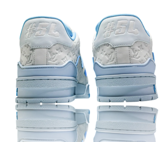 Louis Vuitton x Tyler, The Creator Trainer Low – 'Blue' (Style 1ACRYB)