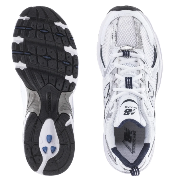 New Balance 530 – 'White / Natural Indigo' (Women's Wide)