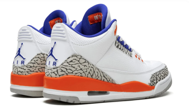 Air Jordan 3 Retro 'Knicks' | White/Blue/Orange