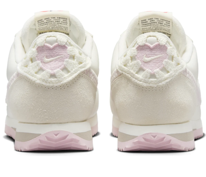 Nike Cortez WMNS 'Valentine's Day 2025' Sail Pink Foam | HV6012-161