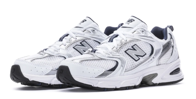 New Balance 530 – 'White / Natural Indigo' (Women's Wide)