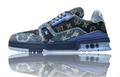 Louis Vuitton Trainer Low – 'Monogram Denim Patchwork' White/Blue (Style 1AC4YW)