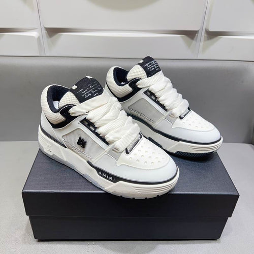 Amiri MA-1 Low-Top Sneaker – White/Black