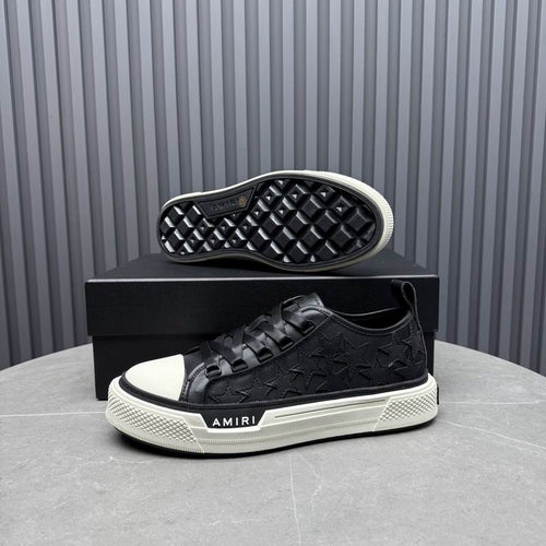 Amiri Woven Low-Top Sneaker – Black