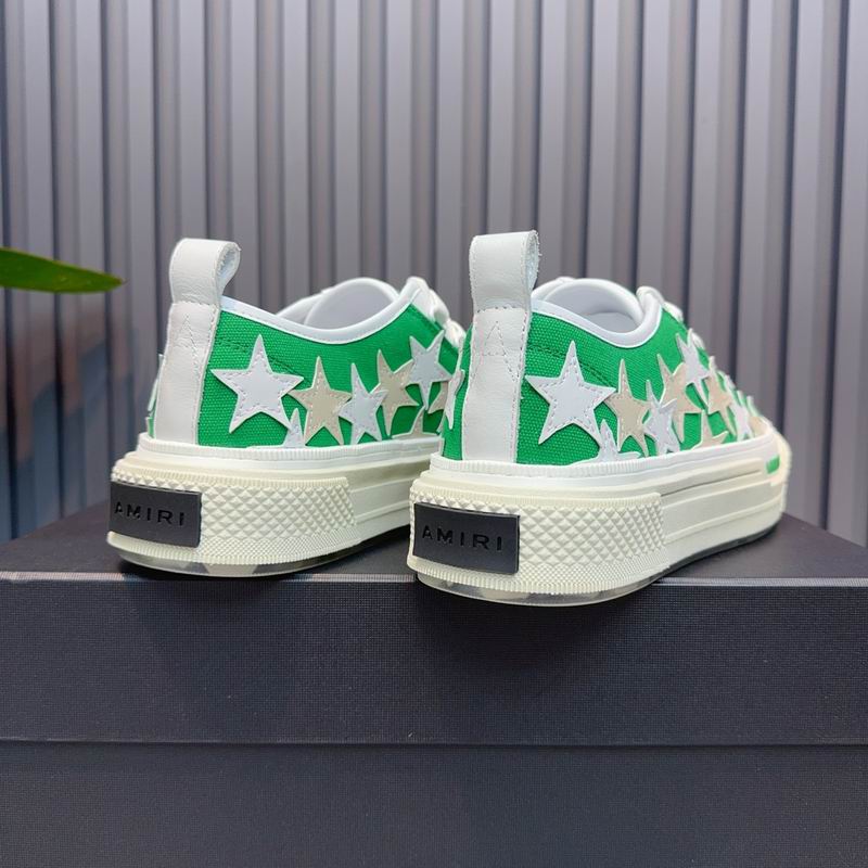 Amiri Stars Court Low-Top Sneaker – Green/White