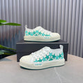 Amiri Stars Court Low-Top Sneaker – Teal/White
