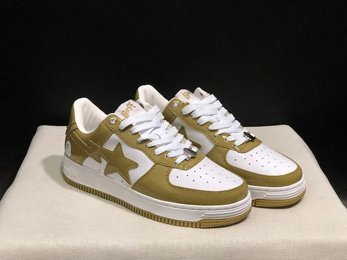 BAPE STA Low-Top 'Gold/White'