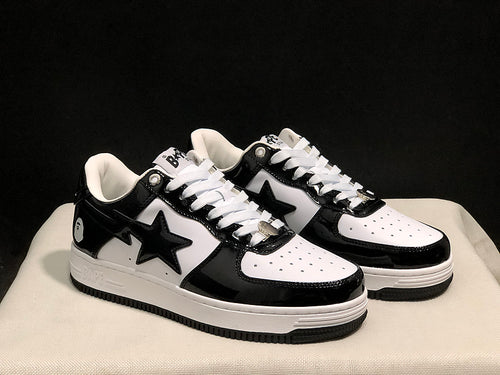 BAPE STA Low-Top 'Black/White'