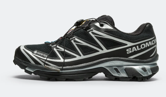 Salomon XT-6 GTX – 'Black / Footwear Silver' (L47450600)