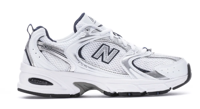 New Balance 530 – 'White / Natural Indigo' (Women's Wide)