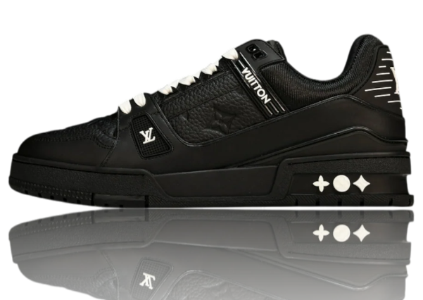 Louis Vuitton Trainer Low – 'Monogram Black Embossed' (Style 1AAREY)