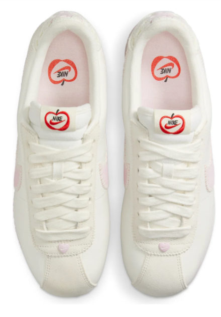 Nike Cortez WMNS 'Valentine's Day 2025' Sail Pink Foam | HV6012-161