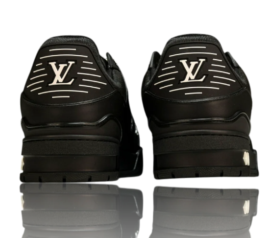 Louis Vuitton Trainer Low – 'Monogram Black Embossed' (Style 1AAREY)