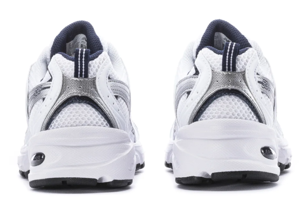 New Balance 530 – 'White / Natural Indigo' (Women's Wide)